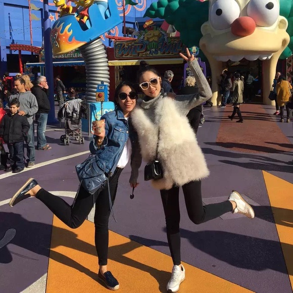 lily brown fur vest - Picture 1 of 7